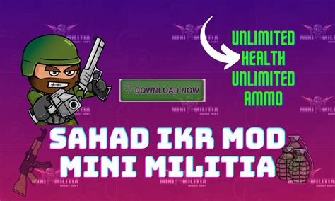 mini militia mod sahad ikr